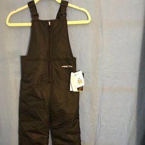 ARCTIX BLACK BIB SNOW PANTS, SIZE 5T